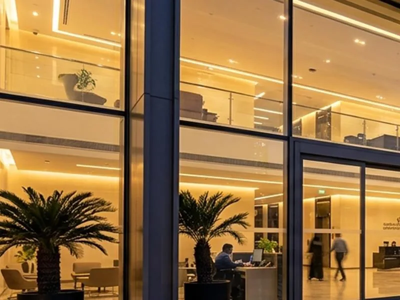 Curved Sliding Entrances